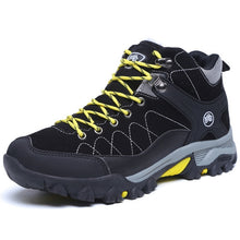 Load image into Gallery viewer, MARSON Men Snow Boots Winter Plush Keep Warm Shoes Male Casual Sneakers Outdoor Hiking Shoes Men's Non-Slip Big Size Ski Shoes