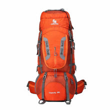 Load image into Gallery viewer, 80L Tourist Rucksack Camping Hiking Military Backpack Ski Mountain Climbing Equipment Haversack Sportbag Molle Survival Backpack