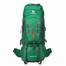 Load image into Gallery viewer, 80L Tourist Rucksack Camping Hiking Military Backpack Ski Mountain Climbing Equipment Haversack Sportbag Molle Survival Backpack
