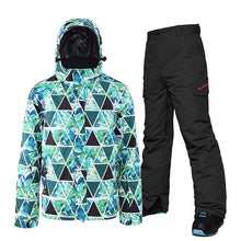 Load image into Gallery viewer, Ski Suit Men Winter Warm Windproof Waterproof Outdoor Sports Snow Jackets and Pants Ski Equipment Skiing And Snowboard Snowsuit