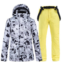 Load image into Gallery viewer, New Ski Suit Women Windproof Waterproof Breathable Warm Men Outdoor Snowboard Jackets +Pants High Quality Winter Ski Jacket
