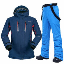 Load image into Gallery viewer, Snowboard Suits Women Winter Windproof Waterproof Female Ski Jacket and Snow Pants Sets Super Warm Brands Women Ski Suit Brands