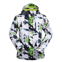 Load image into Gallery viewer, Men Ski Jacket Ski Pants Winter Warm Windproof