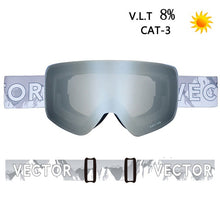 Load image into Gallery viewer, OTG Ski Goggles Snowboard Mask For Men Women Skiing Eyewear UV400 Snow Protection Over Glasses Adult Double Anti-Fog Cylindrical