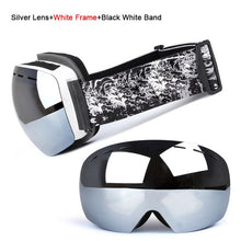 Load image into Gallery viewer, Ski Goggles UV400 Protection Snowboard Eyewear Anti-fog Big Ski Mask Glasses Snow Snowmobile Man Women Skiing Outdoor Sport