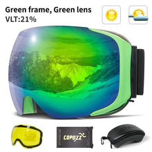 Load image into Gallery viewer, Magnetic Ski Goggles with 2s Quick-Change Lens and Case