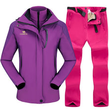 Load image into Gallery viewer, Skiing Suit For Women Snowboard Jacket Sets Thicken Warm Windproof Women's Winter Suit Outdoor Breathable Waterproof Ski Jackets