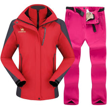Load image into Gallery viewer, Skiing Suit For Women Snowboard Jacket Sets Thicken Warm Windproof Women's Winter Suit Outdoor Breathable Waterproof Ski Jackets