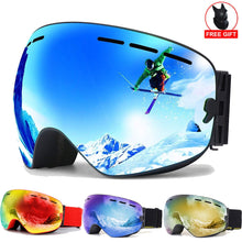 Load image into Gallery viewer, Ski Goggles Protection Snowboard Eyewear Anti-fog