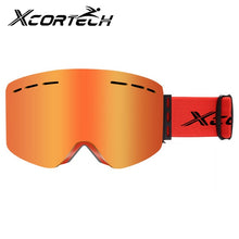 Load image into Gallery viewer, Outdoor Cylindrical Magnetic Skiing Ski Goggles Snowboard Snow Eyewear Anti-Fog Ski Mask Glasses Full REVO Coating UV Protection
