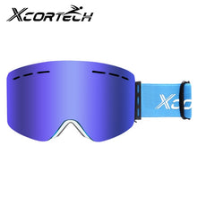 Load image into Gallery viewer, Outdoor Cylindrical Magnetic Skiing Ski Goggles Snowboard Snow Eyewear Anti-Fog Ski Mask Glasses Full REVO Coating UV Protection