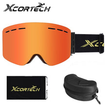 Load image into Gallery viewer, Outdoor Cylindrical Magnetic Skiing Ski Goggles Snowboard Snow Eyewear Anti-Fog Ski Mask Glasses Full REVO Coating UV Protection