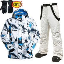 Load image into Gallery viewer, Men's Ski Suit 2020 Outdoor Warm Waterproof Windproof