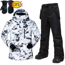 Load image into Gallery viewer, Men's Ski Suit 2020 Outdoor Warm Waterproof Windproof