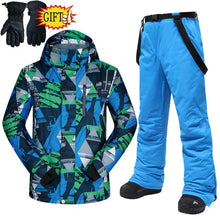 Load image into Gallery viewer, Men's Ski Suit 2020 Outdoor Warm Waterproof Windproof