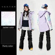 Load image into Gallery viewer, Waterproof Ski Suit Women Thick Warm Outdoor Sports Jackets High Quality Female Winter Warm Snow Jacket Pants Sports Clothing