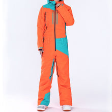 Load image into Gallery viewer, Ski Suit Women Winter Warm Windproof Waterproof Ski Jumpsuit Outdoor Sports Skiing Jackets and Pants Female Snowboard Snowsuit