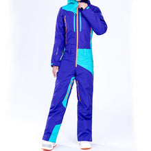 Load image into Gallery viewer, Ski Suit Women Winter Warm Windproof Waterproof Ski Jumpsuit Outdoor Sports Skiing Jackets and Pants Female Snowboard Snowsuit