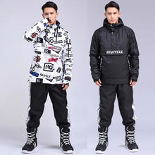Load image into Gallery viewer, New Winter Men Ski Suit Ski Hoodie Set Warm Thermal Sports Windproof Waterproof Jacket And Pants Men's Skiing Snowboard Suits