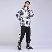 Load image into Gallery viewer, New Winter Men Ski Suit Ski Hoodie Set Warm Thermal Sports Windproof Waterproof Jacket And Pants Men's Skiing Snowboard Suits