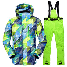 Load image into Gallery viewer, New Hot Ski Suit Men Winter New Outdoor Windproof Waterproof Thermal Male Snow Pants Sets Skiing And Snowboarding Ski Jacket Men