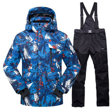 Load image into Gallery viewer, New Hot Ski Suit Men Winter New Outdoor Windproof Waterproof Thermal Male Snow Pants Sets Skiing And Snowboarding Ski Jacket Men
