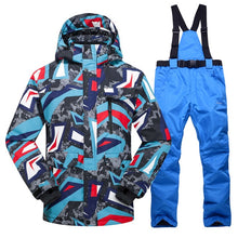 Load image into Gallery viewer, New Hot Ski Suit Men Winter New Outdoor Windproof Waterproof Thermal Male Snow Pants Sets Skiing And Snowboarding Ski Jacket Men