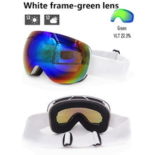 Load image into Gallery viewer, Skiing Eyewear Double Layers Ski Goggles UV400 Anti Fog Ski Mask Case Men Women Winter Snowboard Glasses Snowboarding Snowmobile