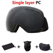 Load image into Gallery viewer, Ski Goggles Double Layers UV Anti-fog Big Ski Mask Glasses Skiing Snow Snowboard Goggles Men Women Ski Eyewear