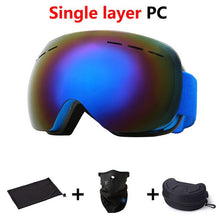 Load image into Gallery viewer, Ski Goggles Double Layers UV Anti-fog Big Ski Mask Glasses Skiing Snow Snowboard Goggles Men Women Ski Eyewear