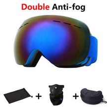 Load image into Gallery viewer, Ski Goggles Double Layers UV Anti-fog Big Ski Mask Glasses Skiing Snow Snowboard Goggles Men Women Ski Eyewear