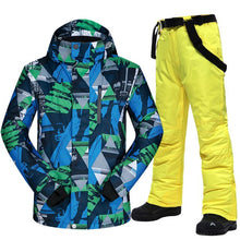 Load image into Gallery viewer, Men Ski Suit Brands Windproof Waterproof Warm Outdoor Sports Ski Jacket And Snow Pants Sets Winter Skiing And Snowboarding Suits