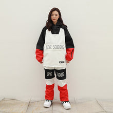Load image into Gallery viewer, Women Men Ski Suit Ski Hoodie Windproof Waterproof Snowboarding Jacket Pants Set Winter Warm Breathable Female Male Skiing Suits