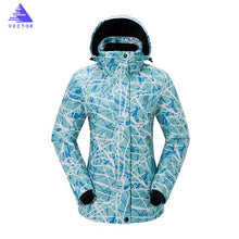 Load image into Gallery viewer, Thick Warm Ski Suit Women Waterproof Windproof Skiing and Snowboarding Jacket Pants Set Female Snow Costumes Outdoor Wear