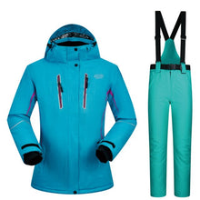 Load image into Gallery viewer, Ski Suit Women Winter New Windproof Breathable Waterproof Women Snow Jacket and Pants Sets Warm Clothes Sets Snowboarding Suit