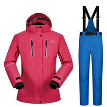Load image into Gallery viewer, Ski Suit Women Winter 2020 New Sets Windproof Breathable Waterproof Women Snow Jacket and Pants Warm Clothes Set Snowboard Suits