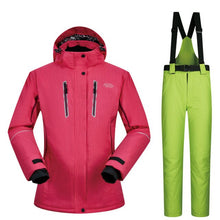 Load image into Gallery viewer, Ski Suit Women Winter 2020 New Sets Windproof Breathable Waterproof Women Snow Jacket and Pants Warm Clothes Set Snowboard Suits