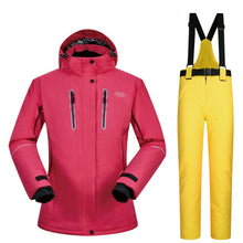 Load image into Gallery viewer, Ski Suit Women Winter 2020 New Sets Windproof Breathable Waterproof Women Snow Jacket and Pants Warm Clothes Set Snowboard Suits