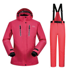 Load image into Gallery viewer, Ski Suit Women Winter 2020 New Sets Windproof Breathable Waterproof Women Snow Jacket and Pants Warm Clothes Set Snowboard Suits