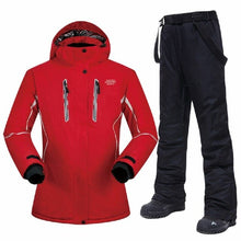 Load image into Gallery viewer, Winter Ski Suit Women High-quality Windproof Waterproof Breathable Thermal Snow Jackets and Pants Skiing and Snowboarding Suits
