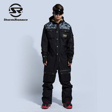 Load image into Gallery viewer, StormRunner Brand Men/Women Ski Sets Snowsuit Waterproof Breathable Snow Coat To Keep Warm Outdoor Couples Skiing Suit