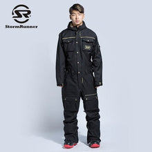 Load image into Gallery viewer, StormRunner Brand Men/Women Ski Sets Snowsuit Waterproof Breathable Snow Coat To Keep Warm Outdoor Couples Skiing Suit