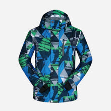 Load image into Gallery viewer, Men Ski Jacket Ski Pants Winter Warm Windproof
