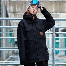 Load image into Gallery viewer, New outdoor brands unsex ski suit men winter m65 snow jacket skiing and snowboarding windproof waterproof ski wear warm men -30
