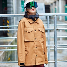 Load image into Gallery viewer, New outdoor brands unsex ski suit men winter m65 snow jacket skiing and snowboarding windproof waterproof ski wear warm men -30
