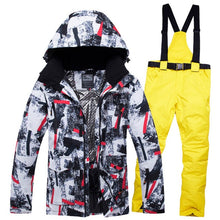 Load image into Gallery viewer, 2019RIVIYELE NEW Super Warm Men Ski Suit Waterproof Breathable Windproof Outdoor Sport Wear Skiing Snowboard Jacket+Pant
