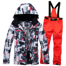 Load image into Gallery viewer, 2019RIVIYELE NEW Super Warm Men Ski Suit Waterproof Breathable Windproof Outdoor Sport Wear Skiing Snowboard Jacket+Pant
