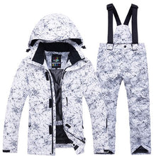 Load image into Gallery viewer, Outdoor Winter Children Ski Suit Skiing Jackets Set Girls Sports Waterproof Suit Boys Snow Thickening Warm Set Jackets + Pants
