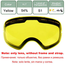 Load image into Gallery viewer, LOCLE Ski Glasses Double Layers UV400 Anti-fog Ski Goggles Snow Skiing Snowboard Motocross Goggles Ski Masks or Eyewear

