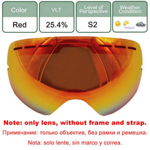 Load image into Gallery viewer, LOCLE Ski Glasses Double Layers UV400 Anti-fog Ski Goggles Snow Skiing Snowboard Motocross Goggles Ski Masks or Eyewear
